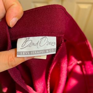 Vintage maroon trousers